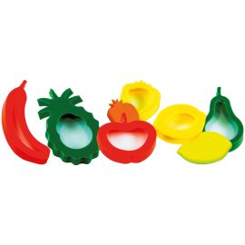 MOLDES GIGANTES FRUTAS,6 UNIDADES