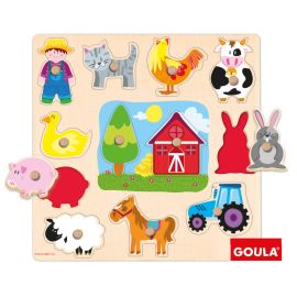 ENCAJE SILUETAS GRANJA - GOULA