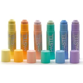 PLAYCOLOR PASTEL- CAJA DE 6 BARRAS 10G 