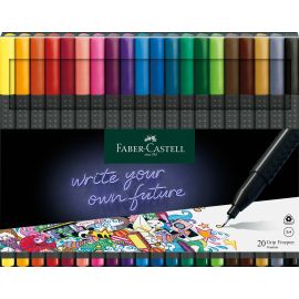 20 FINE PEN GRIP PUNTA FINA