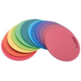 ASIENTOS ARCO IRIS- 12 UNIDADES