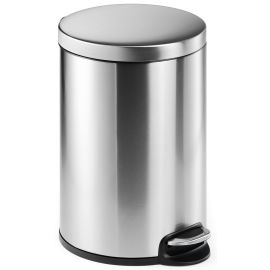 PAPELERA PEDAL INOXIDABLE 20 L