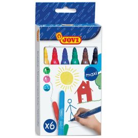 ROTULADOR MAXI JOVI 6 COLORES