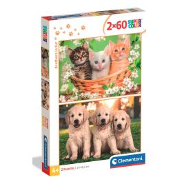 PUZLE 2X60 BROTHERS IN FUR