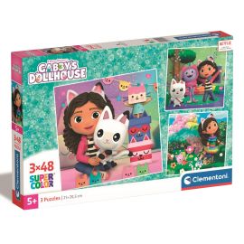 PUZLE 3X48 GABBYS DOLLHOUSE