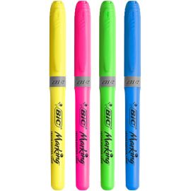 MARCADOR FLUORESCENTE 4 COLORES