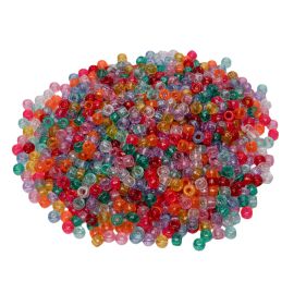 CUENTAS GLITTER - 1000 UNIDADES