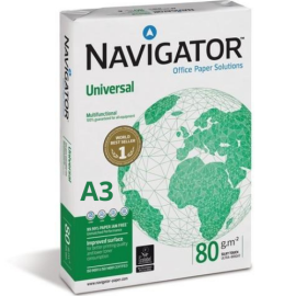 NAVIGATOR A3 80 GRAMOS PAQUETE 500 HOJAS