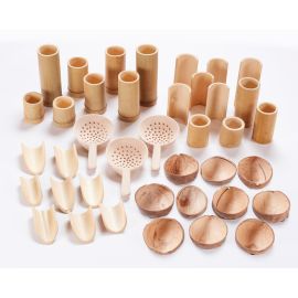 CONJUNTO DE MEDICION NATURAL 40 PIEZAS