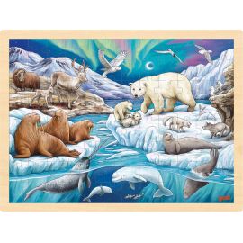PUZLE 96 PIEZAS ANIMALES POLARES