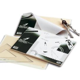 BLOC MILIMETRADO 50 HOJAS 100 GRAMOS A4 100%RECICLADO