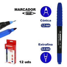 ROTULADOR DOBLE PUNTA