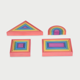 MONTESSORI RAINBOW ARCHITECT SET