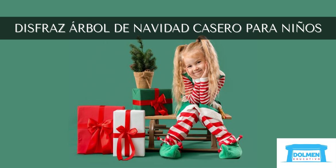 Disfraz de Árbol de Navidad Casero para Niños: Materiales y Tutorial Fácil