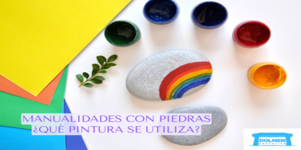 Manualidades con piedras ¿Qué tipo de pintura se utiliza?